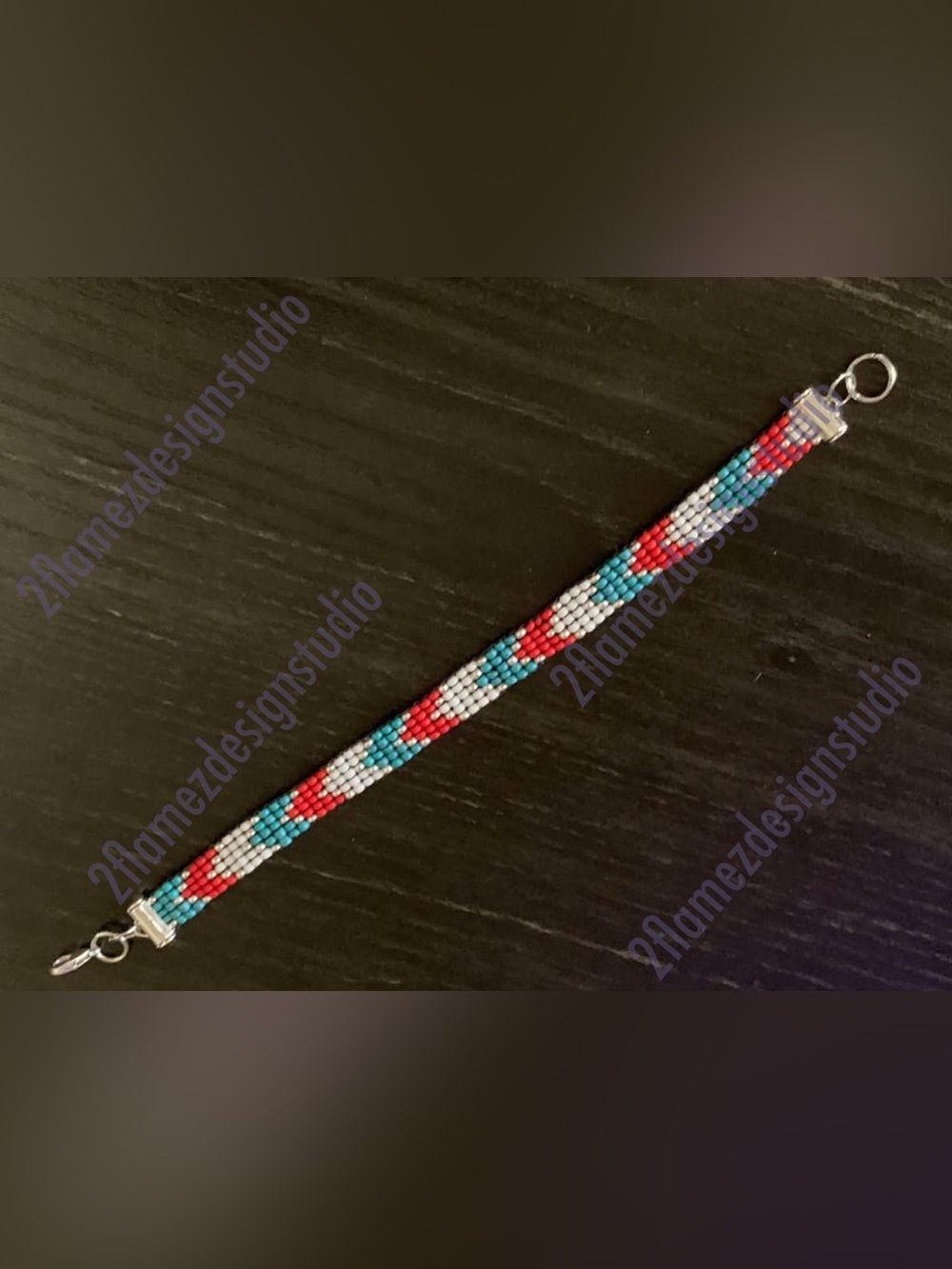 Handmade ‘Chevron’ Seed Bead Bracelets - 4 colors